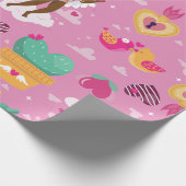 Valentininpfeil Geschenkpapier (Ecke)