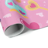 Valentininpfeil Geschenkpapier (Rolleneckpunkt)