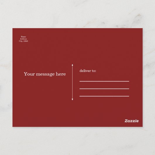 Valentinin's Cake Pops Ankündigung oder Party Postkarte (Rückseite)