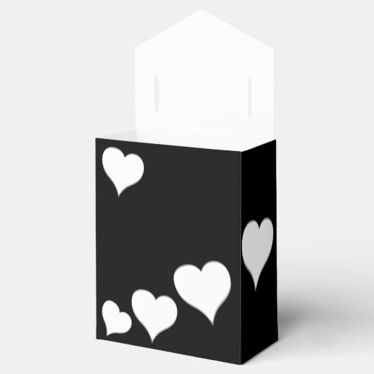 Valentinins Geschenktasche mit benutzerdefinierten Geschenkschachtel (Geöffnet)