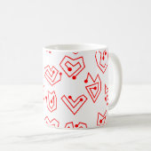 Valentinins Mazes Coffee Tasse (VorderseiteRechts)