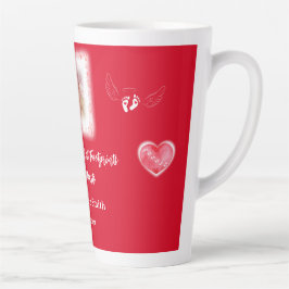 Valentinin's Memorial Baby Latte Tasse Keepake