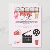 Valentinins Party-Filmabend Einladung (Vorderseite)