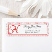 Valentinin's Rote Liebe Typografie Random Muster (Insitu)