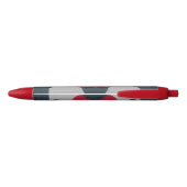 Valentinins Texturdesign Black Ink Pen Kugelschreiber (Rückseite)