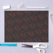 Valentinins Tissue "True Love Red Glitzer" Seidenpapier (Handwerk)