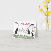 Valentinische Chemiekarte Karte (Gelbe Blume)