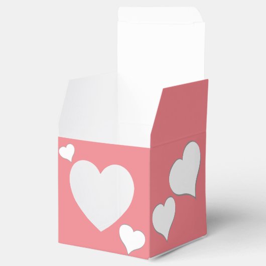 Valentinische Geschenkboxen Personalisierte Liebe Geschenkschachtel (Geöffnet)
