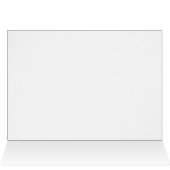 Valentinische Herzkarte und Liebe-Grußkarte (Innenansicht Horizontal (Oben))