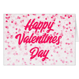 Valentinische Herzkarte und Liebe-Grußkarte