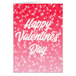 Valentinische Herzkarte und Liebe-Grußkarte