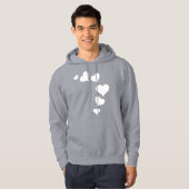 Valentinische Hoodies Valentinische Liebe Hooded S (Vorne ganz)
