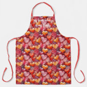 Valentinische Kristallherde der Liebe Schürze (Vorderseite)