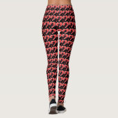 Valentinische Leggings Kupide Liebe Leggings (Rückseite)