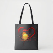Valentinische Liebe Tasche (Vorderseite)