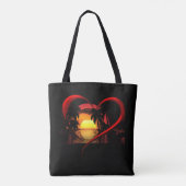 Valentinische Liebe Tasche (Rückseite)