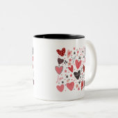 Valentinische Liebe Tasse (VorderseiteRechts)