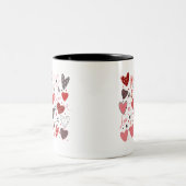 Valentinische Liebe Tasse (Mittel)