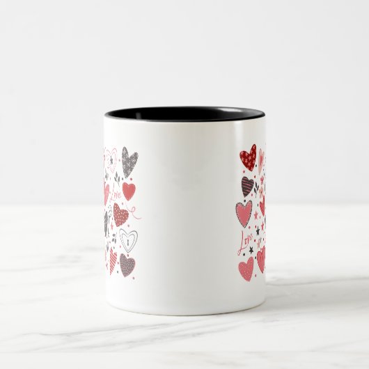 Valentinische Liebe Tasse (Mittel)