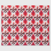 Valentinische Lilie Geschenkpapier (Flach)