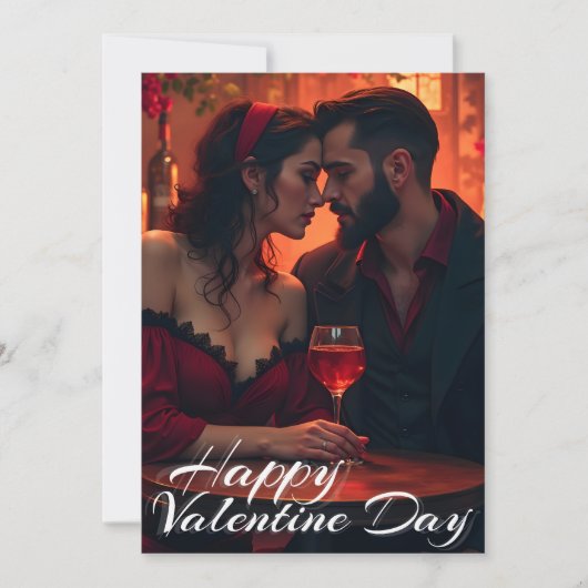 Valentinische Magie mit romantischer Zusammengehör (Vorderseite)