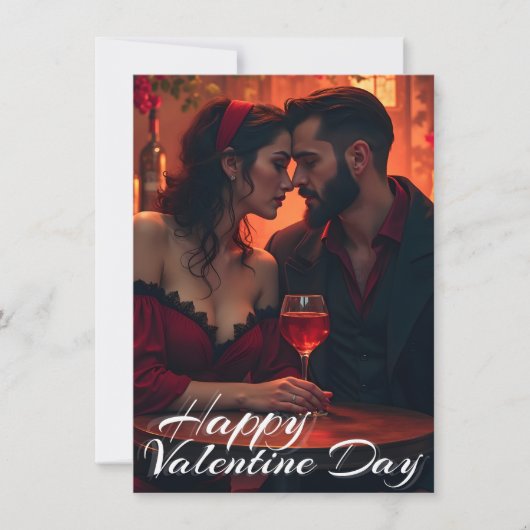 Valentinische Magie mit romantischer Zusammengehör (Vorderseite)