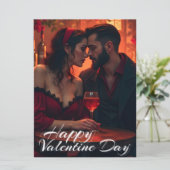 Valentinische Magie mit romantischer Zusammengehör (Stehend Vorderseite)