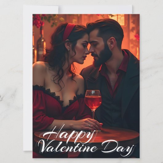 Valentinische Magie mit romantischer Zusammengehör (Vorderseite)