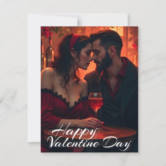 Valentinische Magie mit romantischer Zusammengehör (Vorderseite)