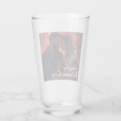 Valentinische Magie mit romantischer Zusammengehör Glas (Rückseite)