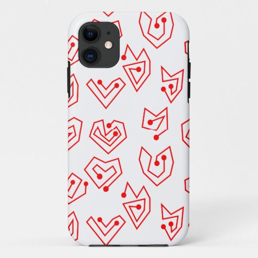 Valentinische Mazes Case-Mate iPhone Hülle (Rückseite)