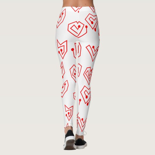 Valentinische Mazes Leggings (Rückseite)