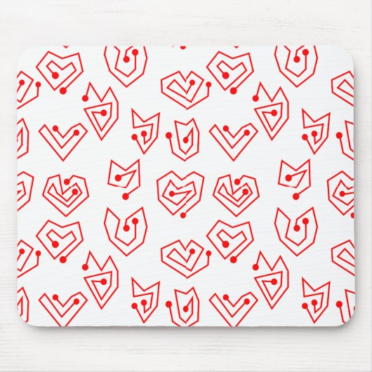 Valentinische Mazes Mousepad (Vorne)