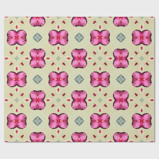 Valentinische rote Herzen Romantik abstraktes Must Geschenkpapier (Flach)