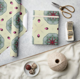 Valentinische rote Herzen Romantik abstraktes Must Geschenkpapier