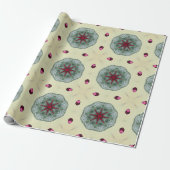 Valentinische rote Herzen Romantik abstraktes Must Geschenkpapier (Ungerollt)