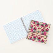 Valentinische rote Herzen Romantik abstraktes Must Notizblock (Innenseite)