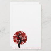 Valentinische Stationäre Briefpapier (Vorne/Hinten)