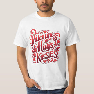 Valentinische Tasse | Hugs, Küsse | T-Shirt