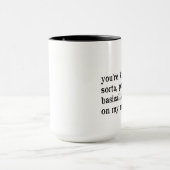 Valentinische Tasse. Immer im Kopf. Tasse der Lieb (Zentrum)