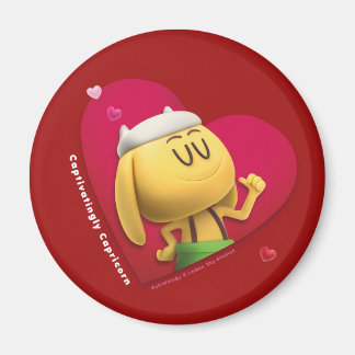 Valentinischer Kühlschrankmagnet für Capricorn