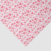 Valentinisches Faltenpapier für Wasserfarben Seidenpapier (Ausschnitt)