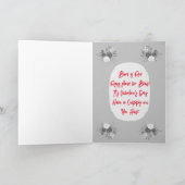 Valentinisches gotisches Coupé Ankündigung (Innenseite)