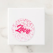 Valentinisches Herz und Liebe Geschenkanhänger (Beispiel)