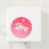 Valentinisches Herz und Liebe Geschenkanhänger (Beispiel)