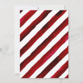 Valentinisches Herzthema Einladung (Rückseite)