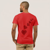 Valentinisches männliches Shirt Valentine Cupid Sh (Schwarz voll)