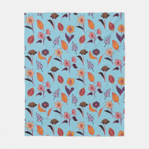 Valentinisches Muster Fleecedecke