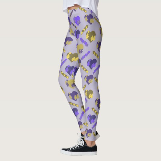 Valentinisches Muster Leggings (Links)