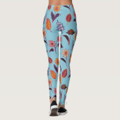 Valentinisches Muster Leggings (Rückseite)